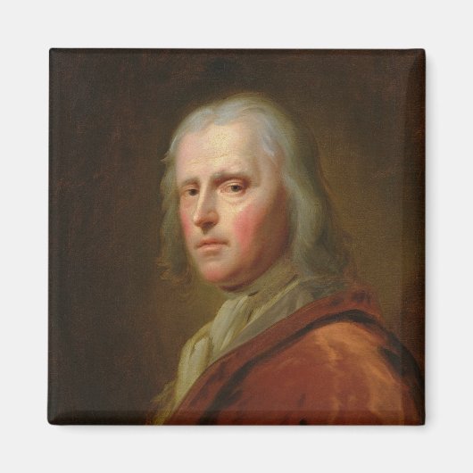 Portrait eines Mannes 3 Magnet (Vorne)