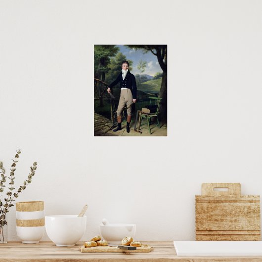 Portrait eines Mannes 3 Poster (Küche)