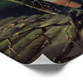 Portrait eines Mannes 3 Poster (Ecke)