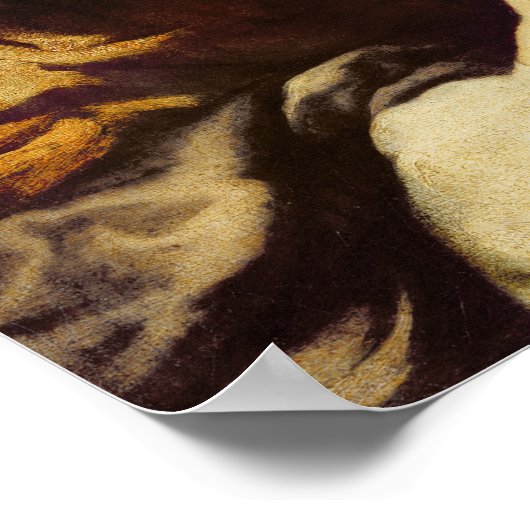 Portrait eines Mannes 4 Poster (Ecke)