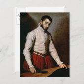 Portrait eines Mannes, c.1570 Postkarte (Vorne/Hinten)