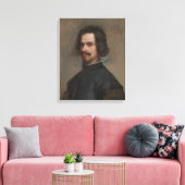 Portrait eines Mannes | c.1630-35 Leinwanddruck (Insitu (Wohnzimmer))