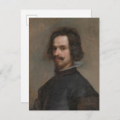 Portrait eines Mannes | c.1630-35 Postkarte (Vorne/Hinten)