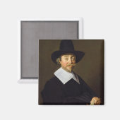 Portrait eines Mannes, c.1643-45 Magnet (Vorderseite/Rückseite)