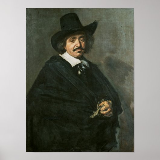 Portrait eines Mannes, c.1654-55 Poster (Vorne)