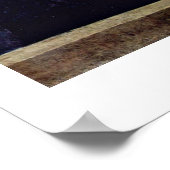 Portrait eines Mannes (L'Ariosto) von Tizian Poster (Ecke)