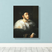 Portrait eines Mannes, möglicherweise Cesare Borgi Leinwanddruck (Insitu (Holzboden))