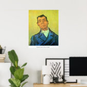 Portrait eines Mannes von Vincent van Gogh Poster (Heimbüro)