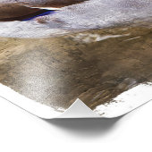 Portrait eines männlichen Stockwerks Fotodruck (Ecke)