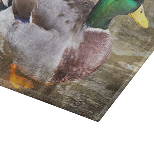 Portrait eines männlichen Stockwerks Schneidebrett (Ecke)