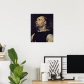 Portrait eines Monks Poster (Heimbüro)