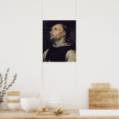 Portrait eines Monks Poster (Küche)