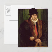 Portrait eines Münchner Aristokraten, 1559 Postkarte (Vorne/Hinten)