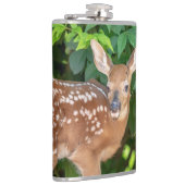 Portrait eines Neugeborenen (Weißschwanzhirsche) Flachmann (Rechts)