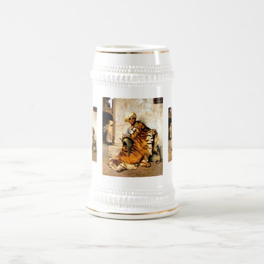Portrait eines Ostmannes Bierglas (Mittel)