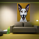 Portrait eines Pharao Hound | AI Art Poster