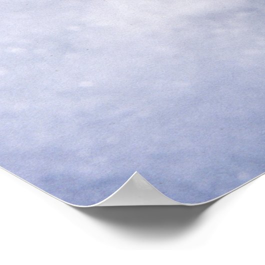 Portrait eines Siegels der Harfe Poster (Ecke)