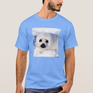 Portrait eines Siegels der Harfe T-Shirt
