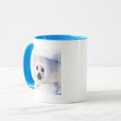 Portrait eines Siegels der Harfe Tasse (Vorderseite Links)