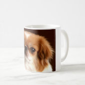Portrait eines Spaniels Kaffeetasse (VorderseiteRechts)
