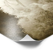 Portrait eines Tänzers Fotodruck (Ecke)