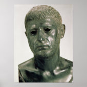 Portrait eines unbekannten römischen Kriegers, 30e Poster (Vorne)