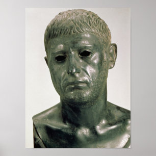 Portrait eines unbekannten römischen Kriegers, 30e Poster