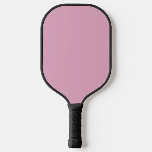 Portrait eines wunderschönen, skurrilen, rosa Drac Pickleball Schläger (Rückseite)