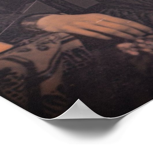 Portrait Emily Dickinson Poster (Ecke)