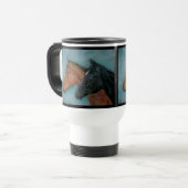 Portrait equine reisebecher (Vorderseite Links)