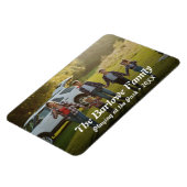Portrait-Erinnerungen (4"x6") Foto-Magnet Magnet (Linke Seite)