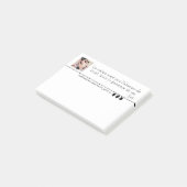 Portrait féminin pixelisé apaisant post-it klebezettel (angewinkelt)