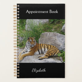 Portrait-Foto eines sibirischen Tigers Planer