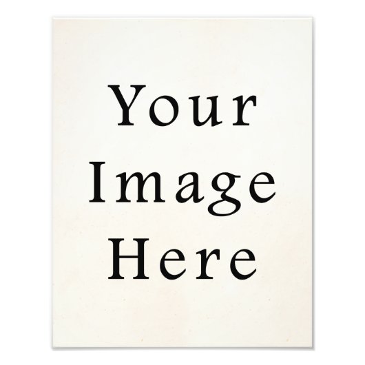 Portrait Foto Personalisiertes Poster Papier druck (Vorne)