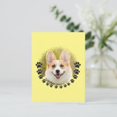 Portrait für benutzerdefinierte Rahmen Postkarte (Stehend Vorderseite)