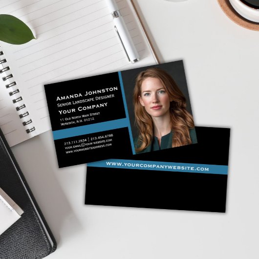 Portrait für Fotos in Unternehmen Visitenkarte