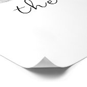 Portrait-Geschenk für benutzerdefinierte Familie f Poster (Ecke)