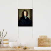 Portrait gilt als junger Mann Voltaire Poster (Küche)