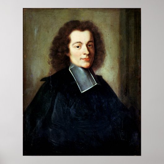 Portrait gilt als junger Mann Voltaire Poster (Vorne)