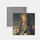 Portrait gilt als Sebastien le Prestre Magnet (Vorderseite/Rückseite)