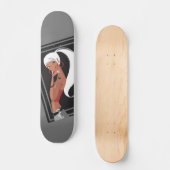 Portrait Girl Skateboard (Vorderseite)
