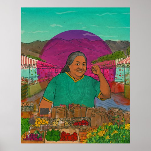 Portrait: Helga Garcia-Garza, Agri-cultura Poster (Vorne)