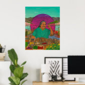 Portrait: Helga Garcia-Garza, Agri-cultura Poster (Heimbüro)