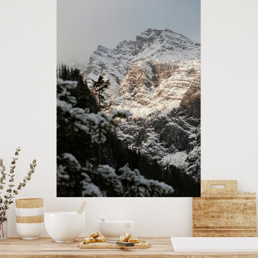 Portrait Illustration Design Poster (Küche)