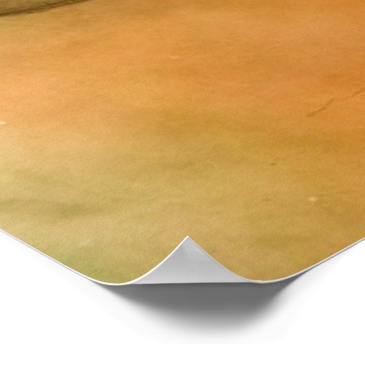 Portrait in Printwerbung Poster (Ecke)