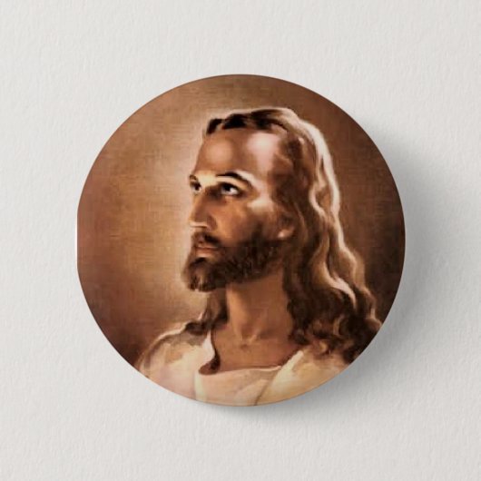 Portrait Jesu Christi Button (Vorderseite)