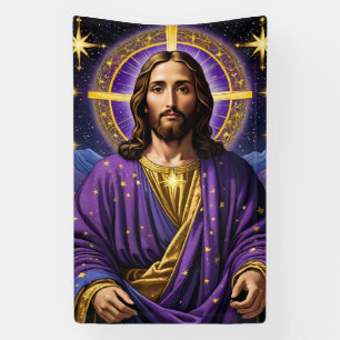 Portrait Jesu Christi Weihnachten Banner
