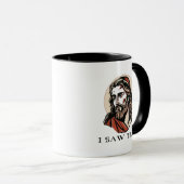 Portrait Jesu mit den Worten "Ich habe diese" Tass Tasse (VorderseiteRechts)