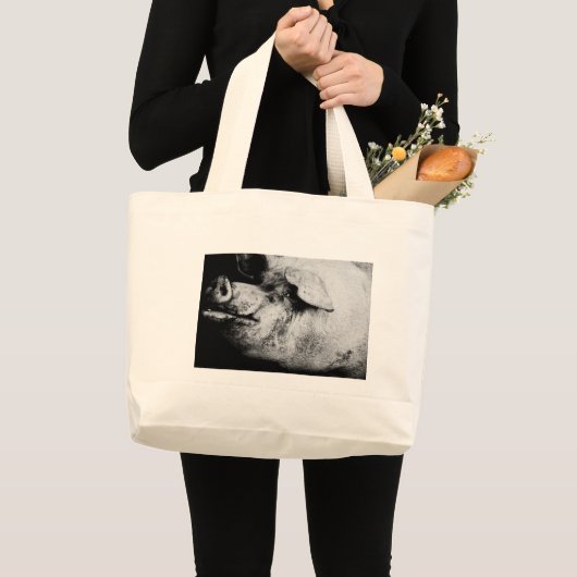 Portrait Jumbo Stoffbeutel (Vorderseite (Produkt))