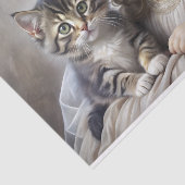 Portrait "Kind und Kinder" Seidenpapier (Ausschnitt)